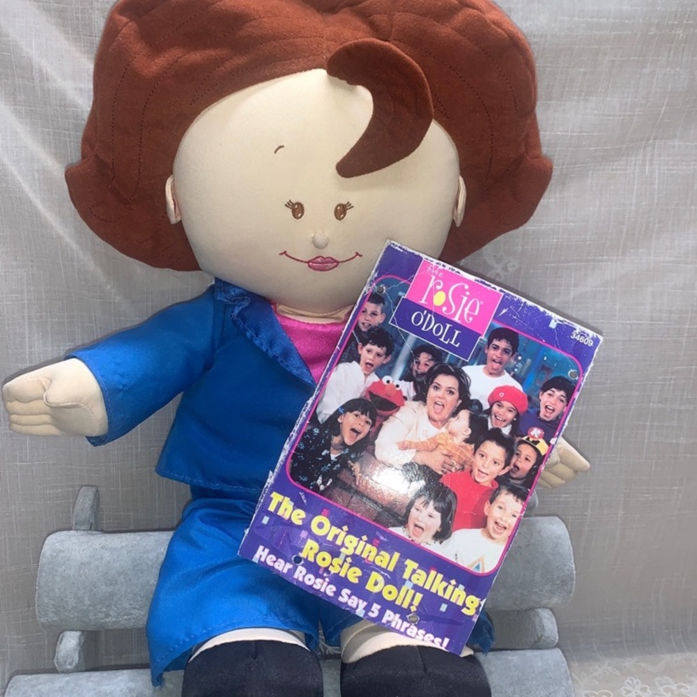 1997 Vtg 18" The Original Rosie O'Donnell talking doll